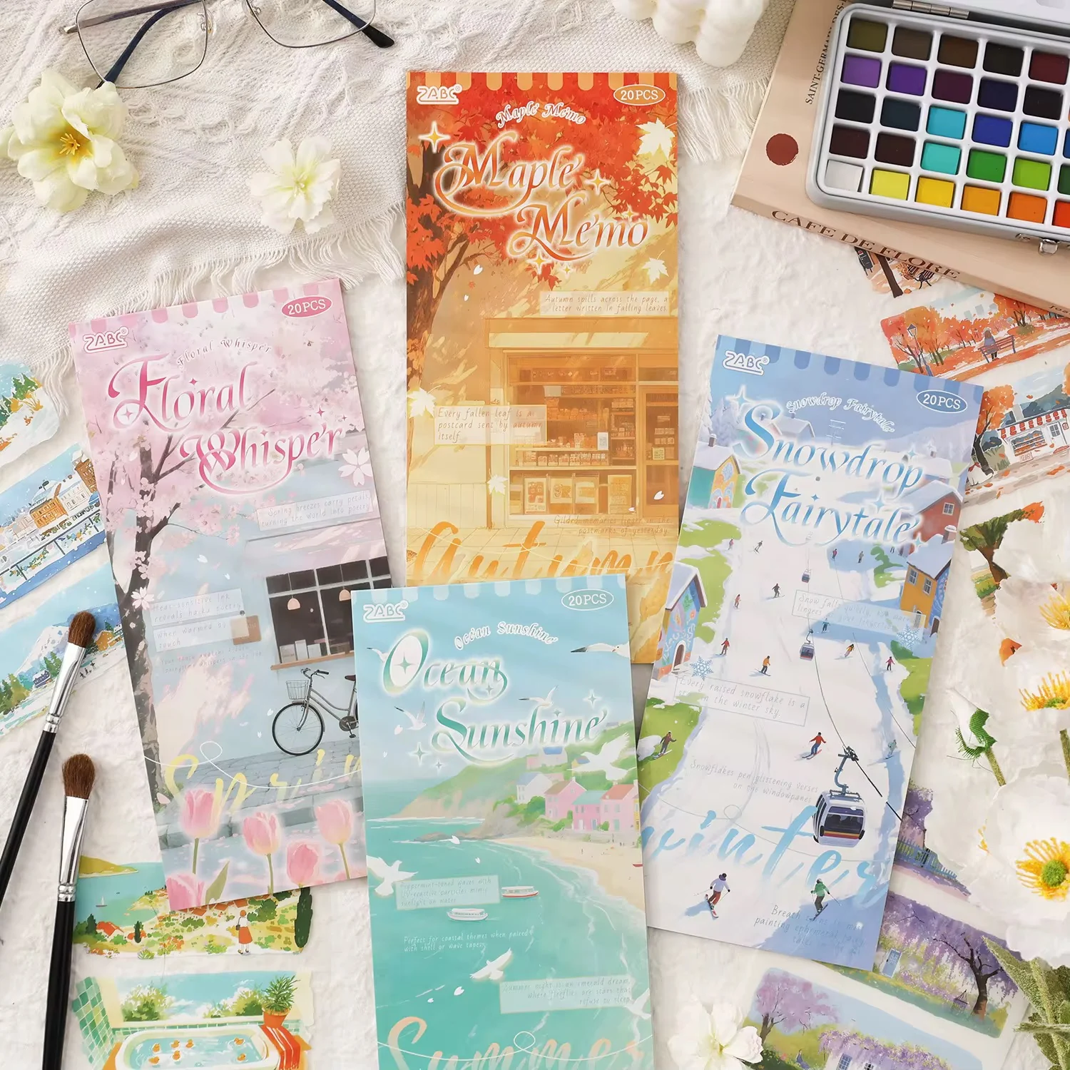 Seasonal Landscape Sticker Book - Image 2