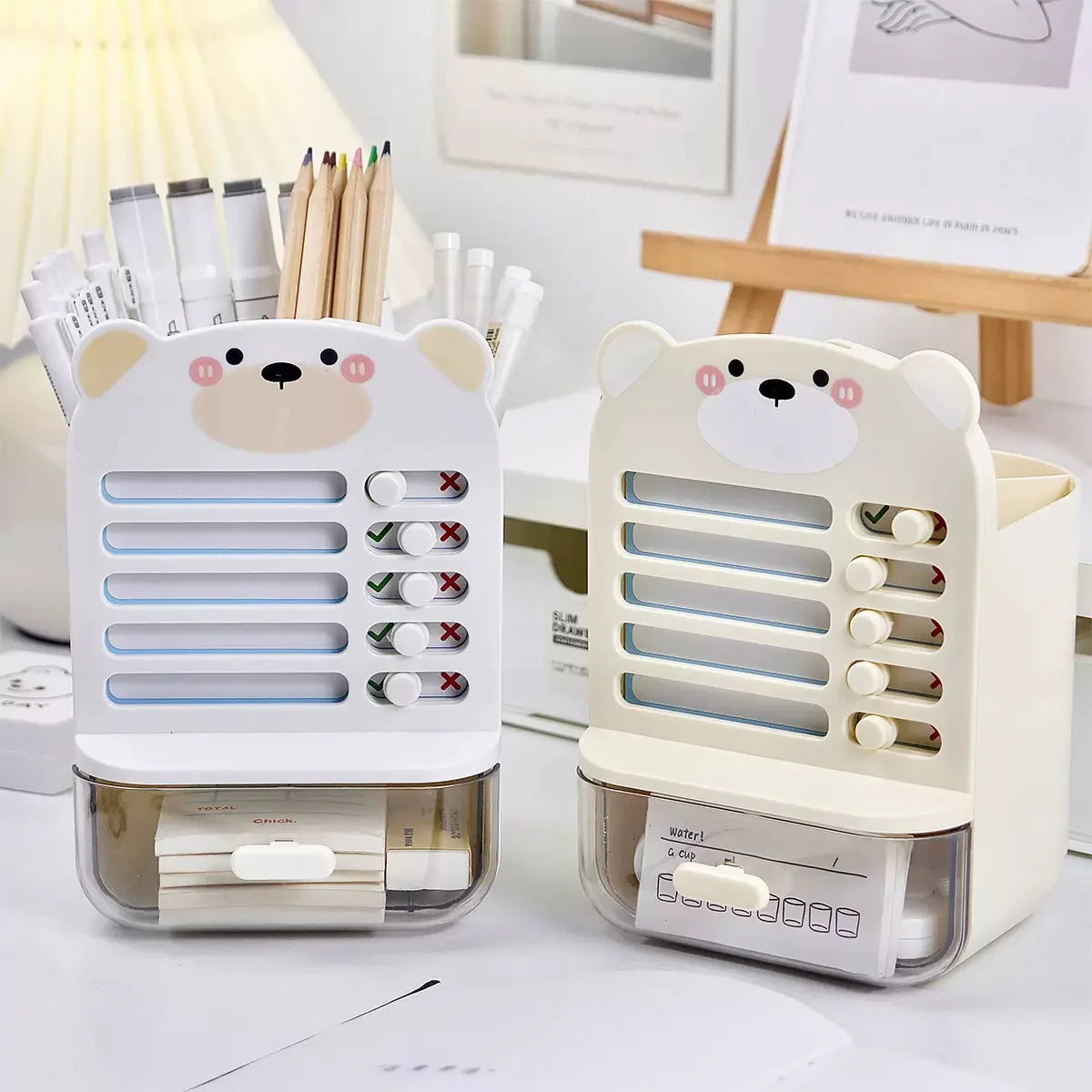 Cloud Bear desk organizer