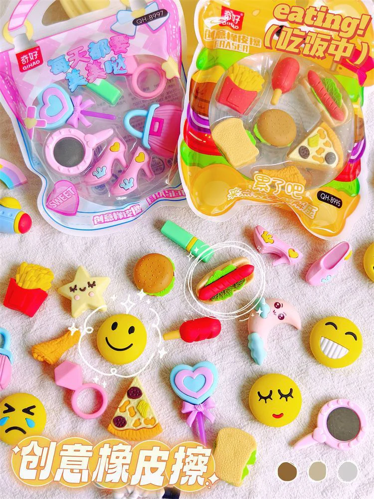 Smiley Eraser (6pcs Pack) - Image 3