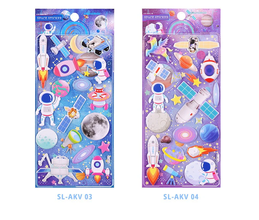 Space Puffy Sticker - Image 8