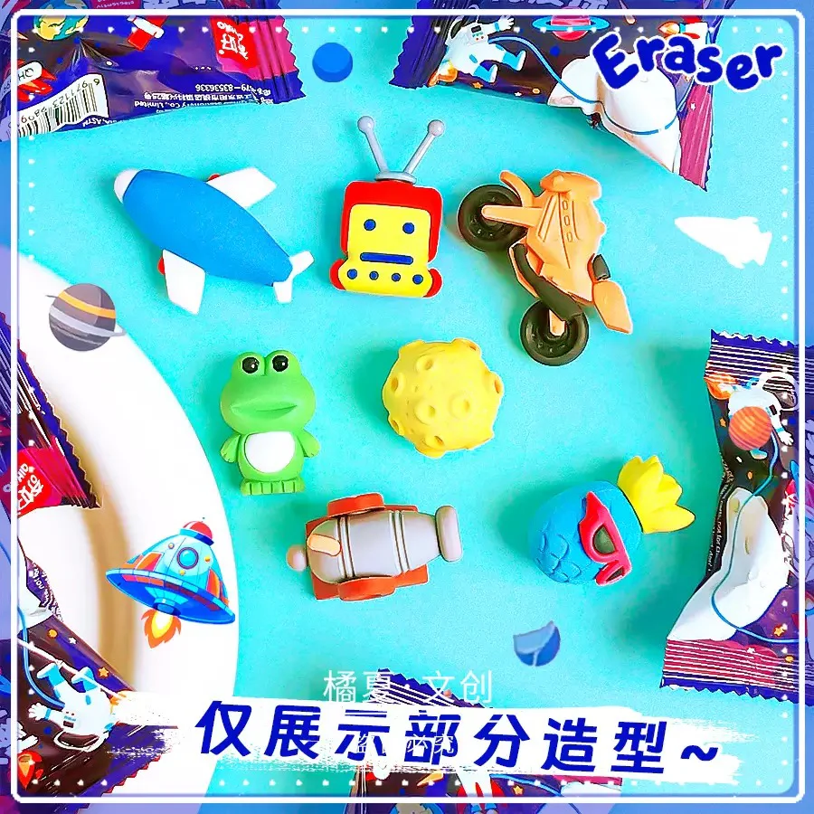 Space Travel Blind Eraser Pack - Image 2