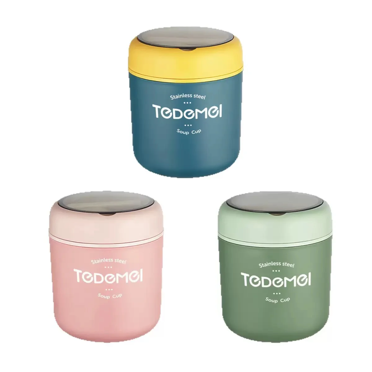 Stainless Steel Two Tier Lunch Box - Image 5