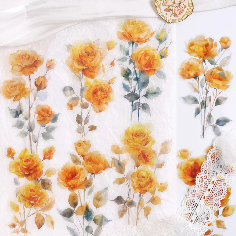 Floral Theme Journaling Stickers - Image 5