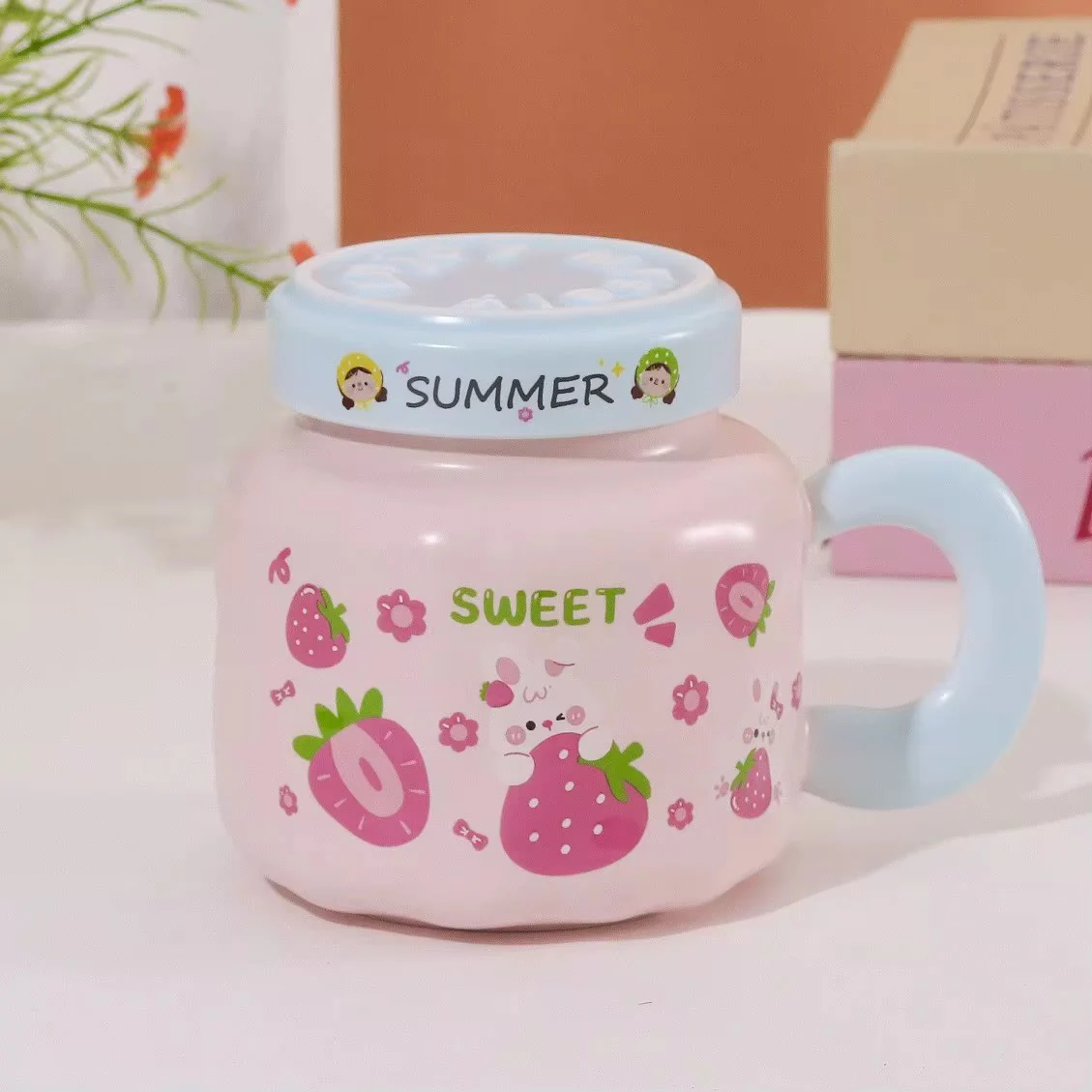 Summer Fruit Ceramic Mug - Image 4