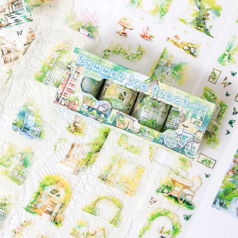 Summer Ice Treat Journaling Pet Washitape - Image 3