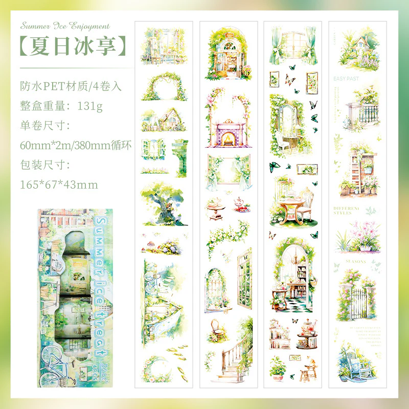 Summer Ice Treat Journaling Pet Washitape - Image 6