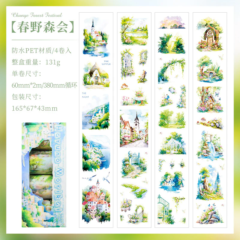 Summer Ice Treat Journaling Pet Washitape - Image 7