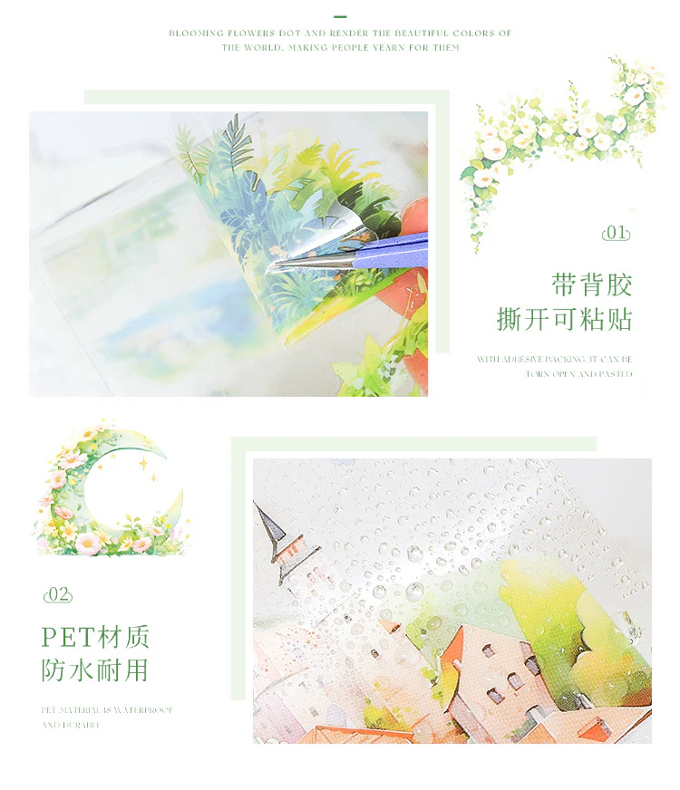 Summer Ice Treat Journaling Pet Washitape - Image 9