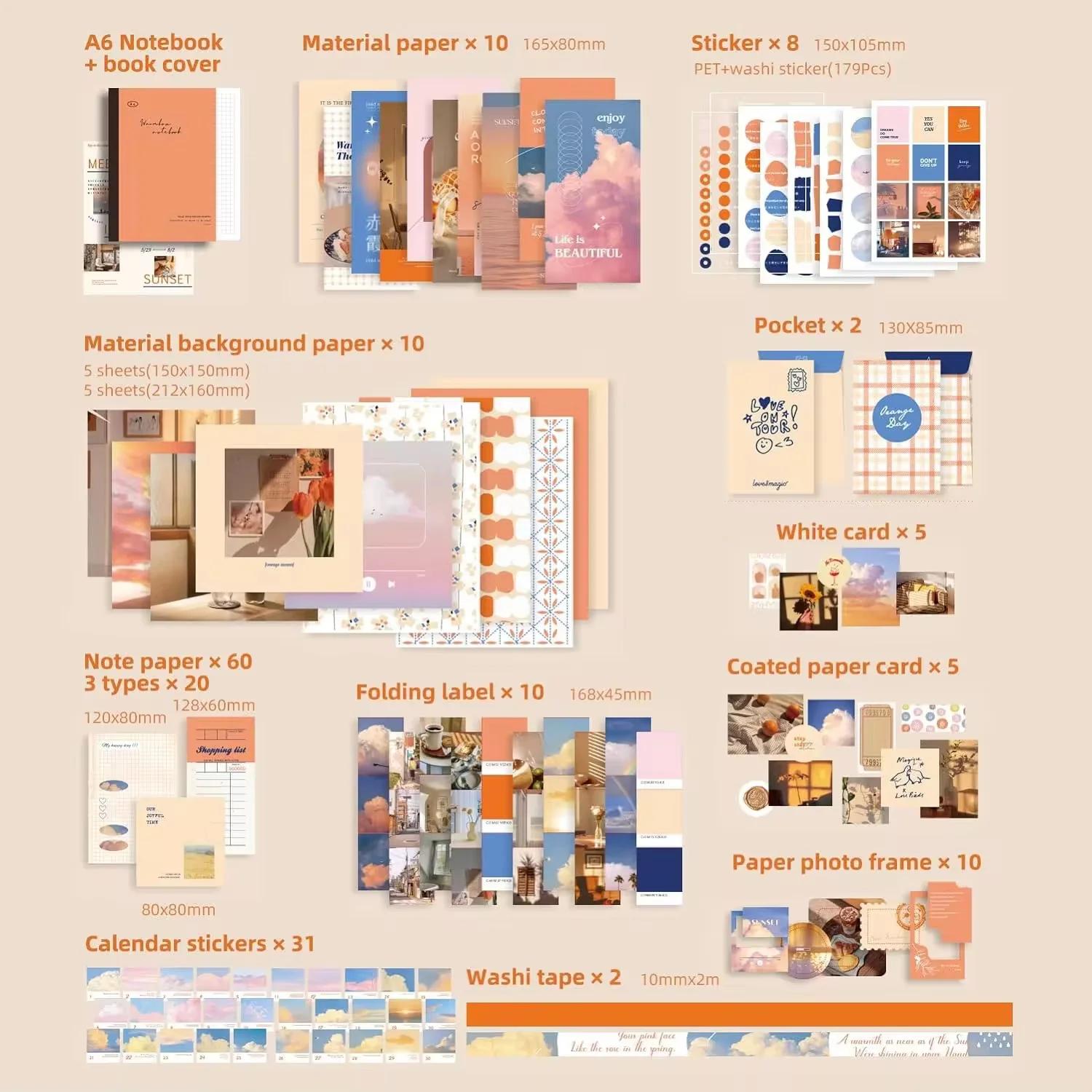 Sunset Journaling Kit - Image 4
