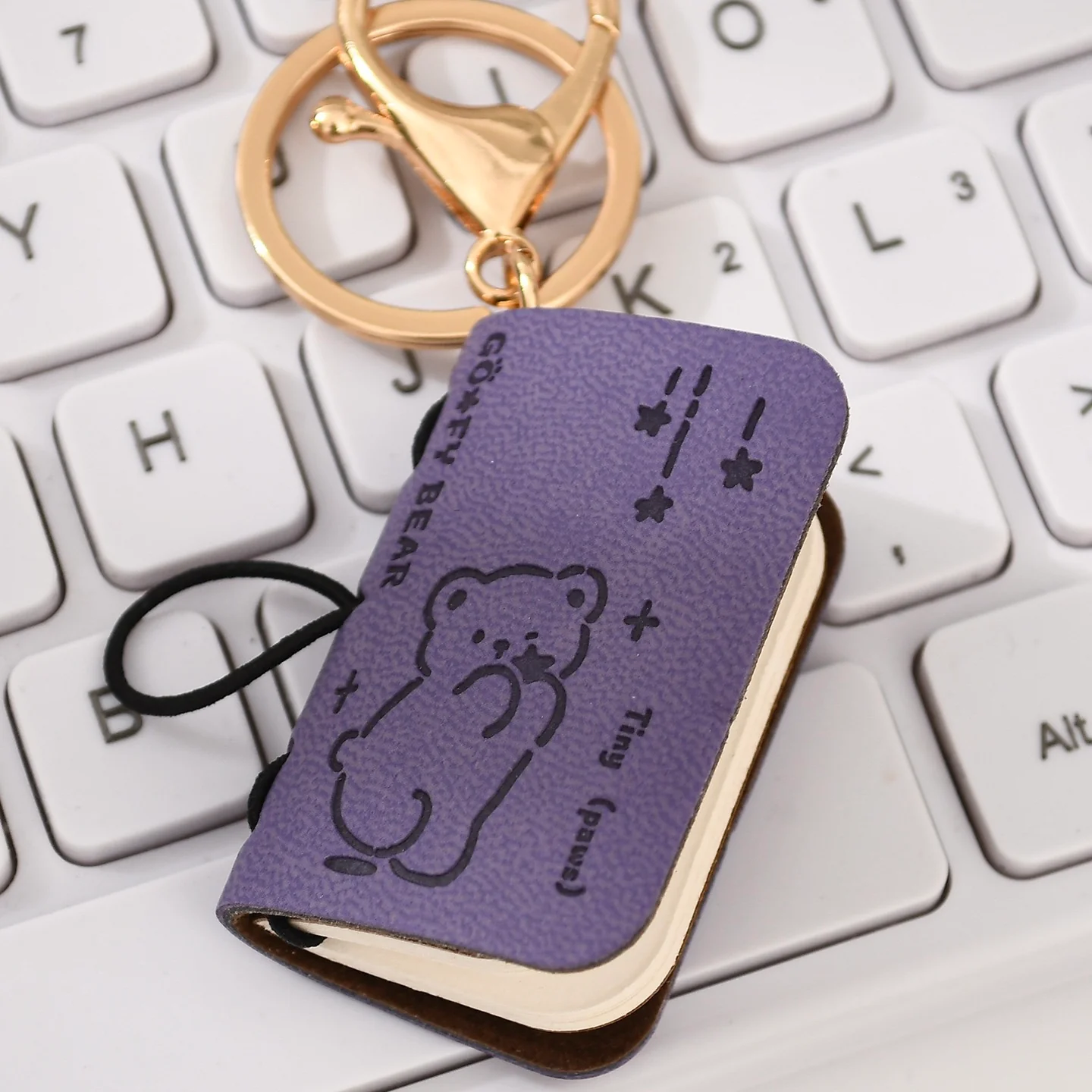 Tiny Bear Keychain Diary - Image 10