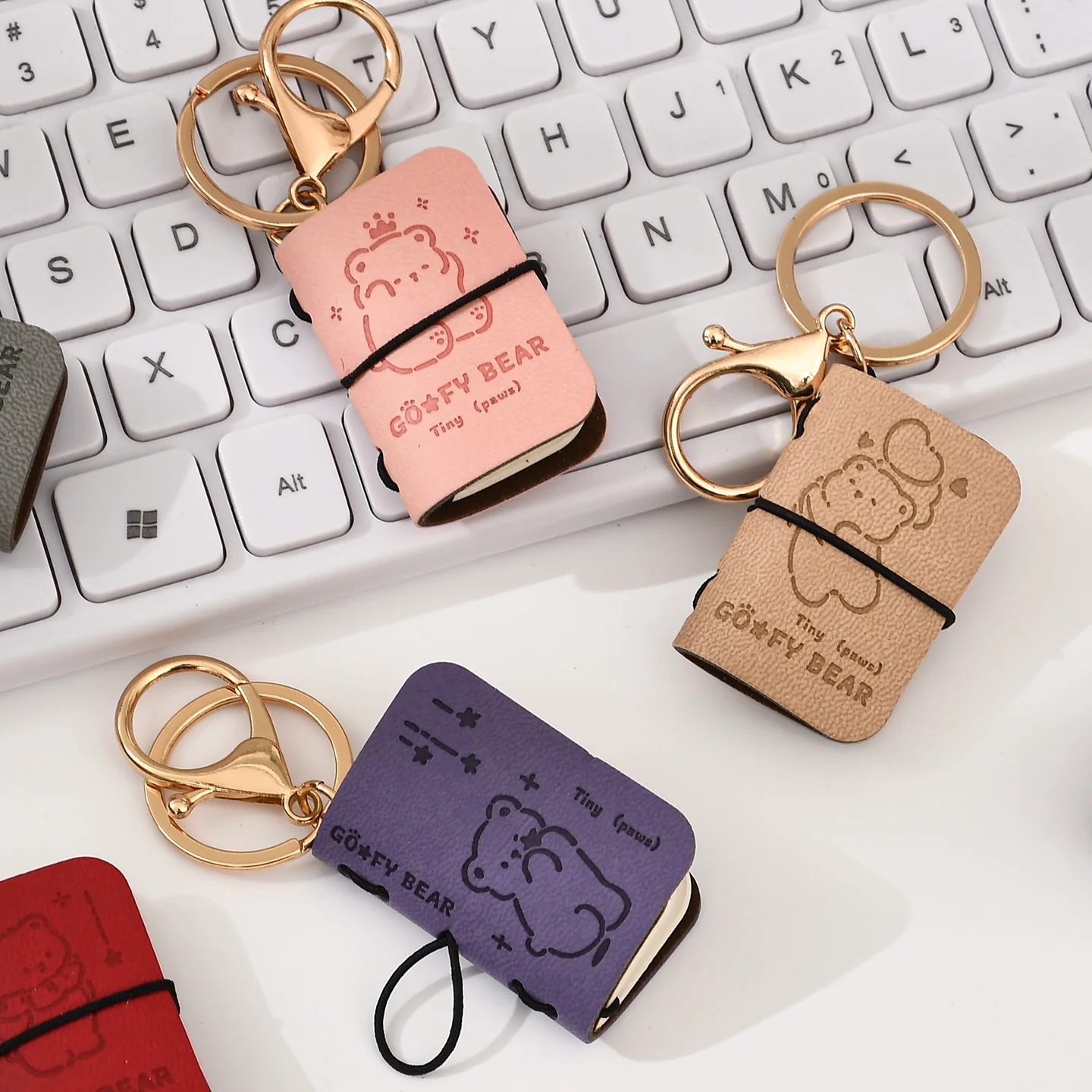 Tiny Bear Keychain Diary - Image 4