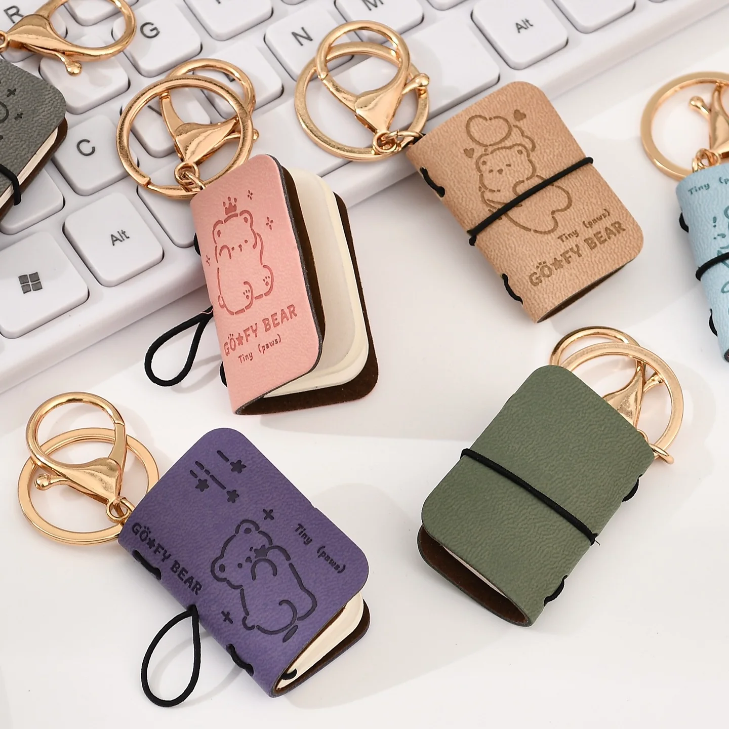 Tiny Bear Keychain Diary - Image 5