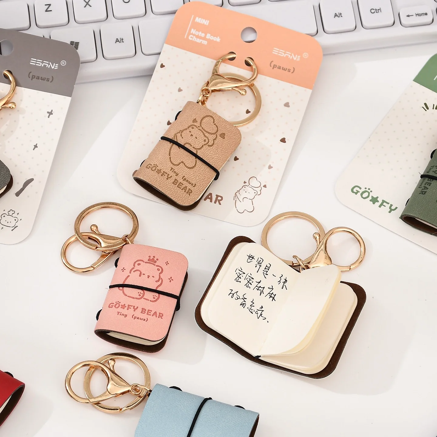 Tiny Bear Keychain Diary - Image 7