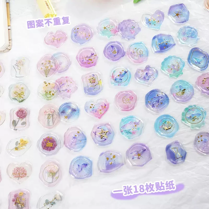 Transparent Wax Seal Sticker - Image 3