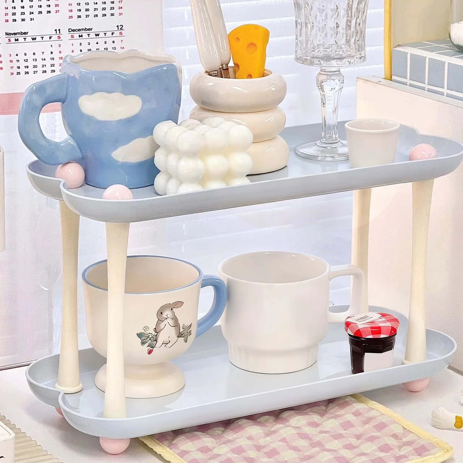 Kawaii Two Tier Organizer - Image 2