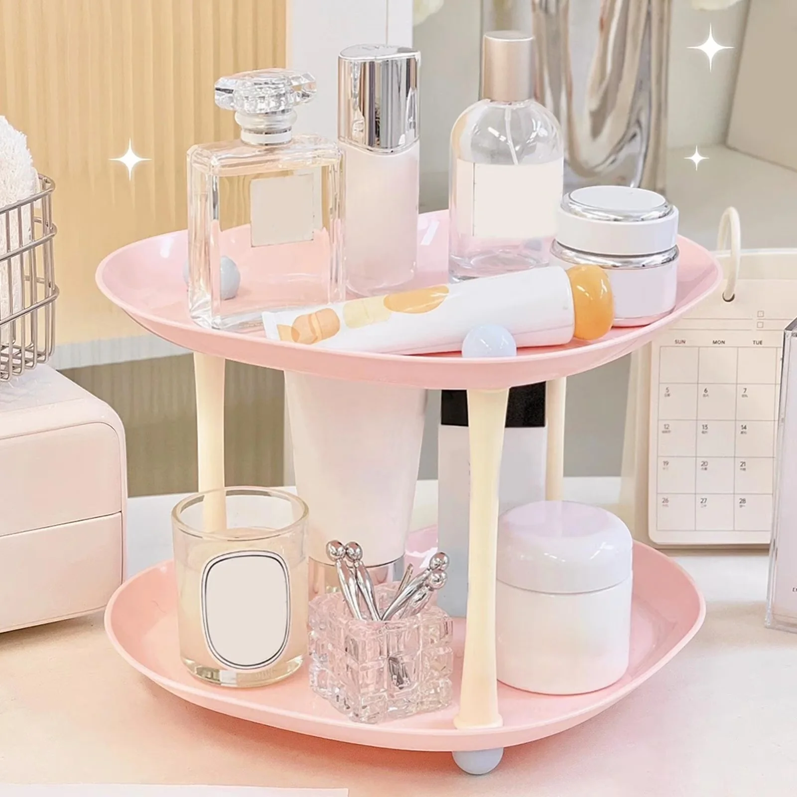 Heart Shape Two Tier Organizer - Image 2