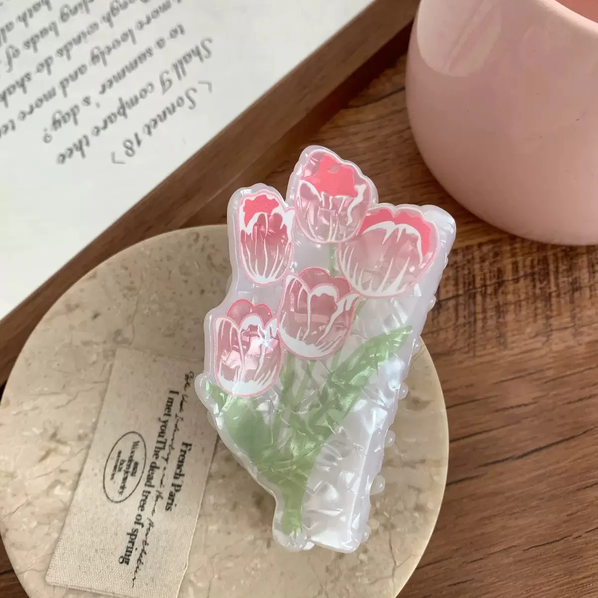 Tulip hair clip - Image 3