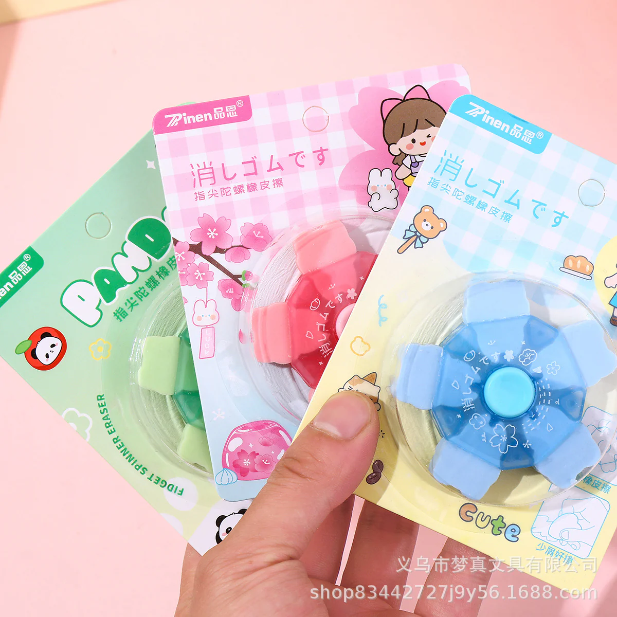 Unicorn Spinner Eraser - Image 2