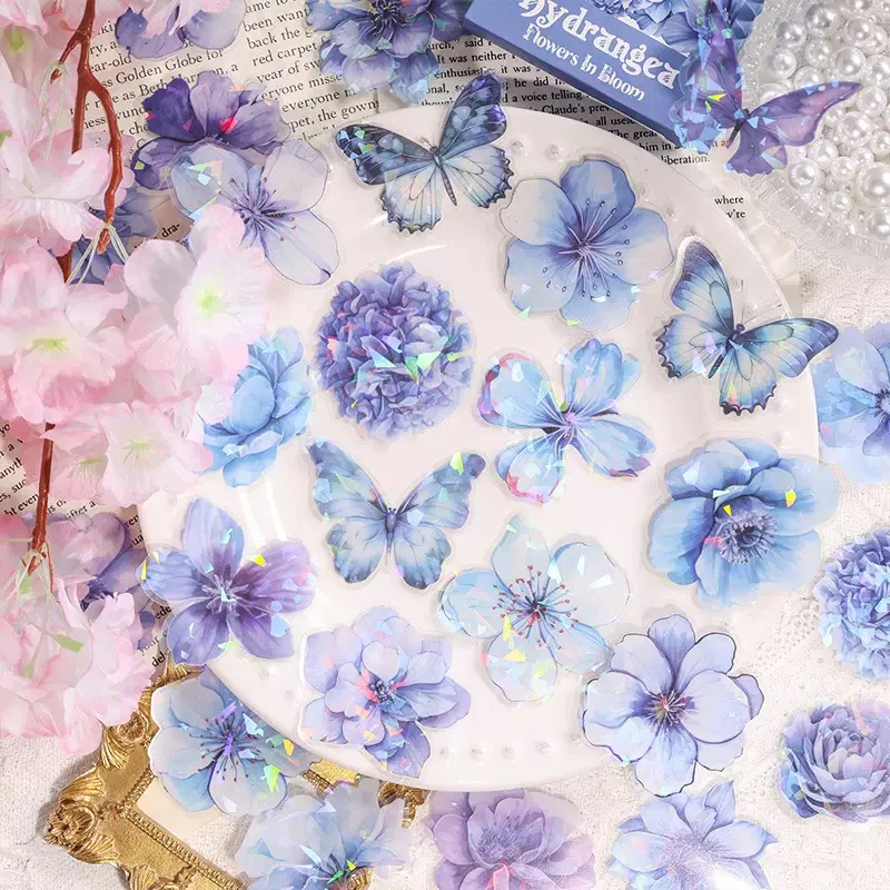 Vintage Floral Sticker Box - Image 3