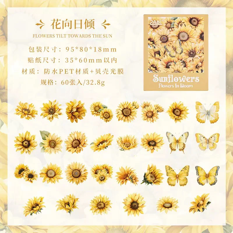 Vintage Floral Sticker Box - Image 6