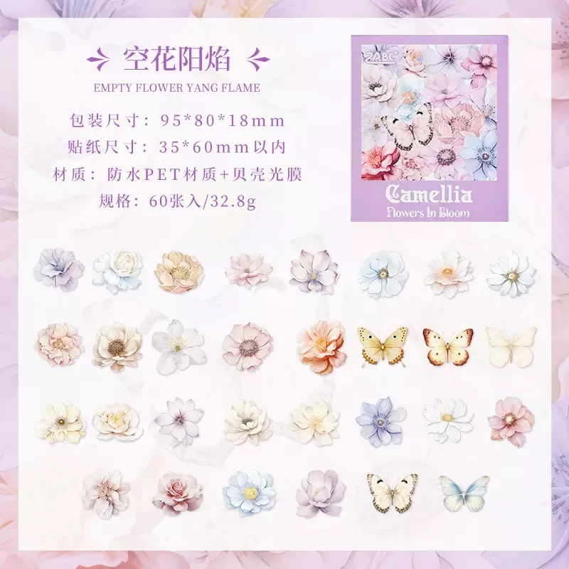 Vintage Floral Sticker Box - Image 8