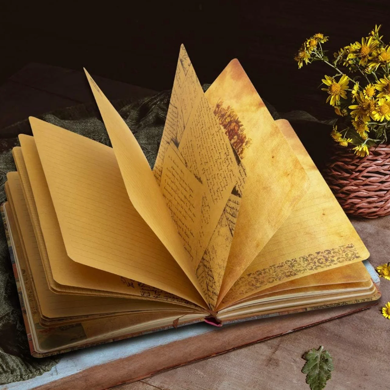 Vintage Journal Diary - Image 3
