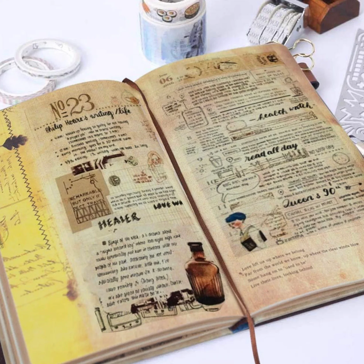 Vintage Journal Diary - Image 7