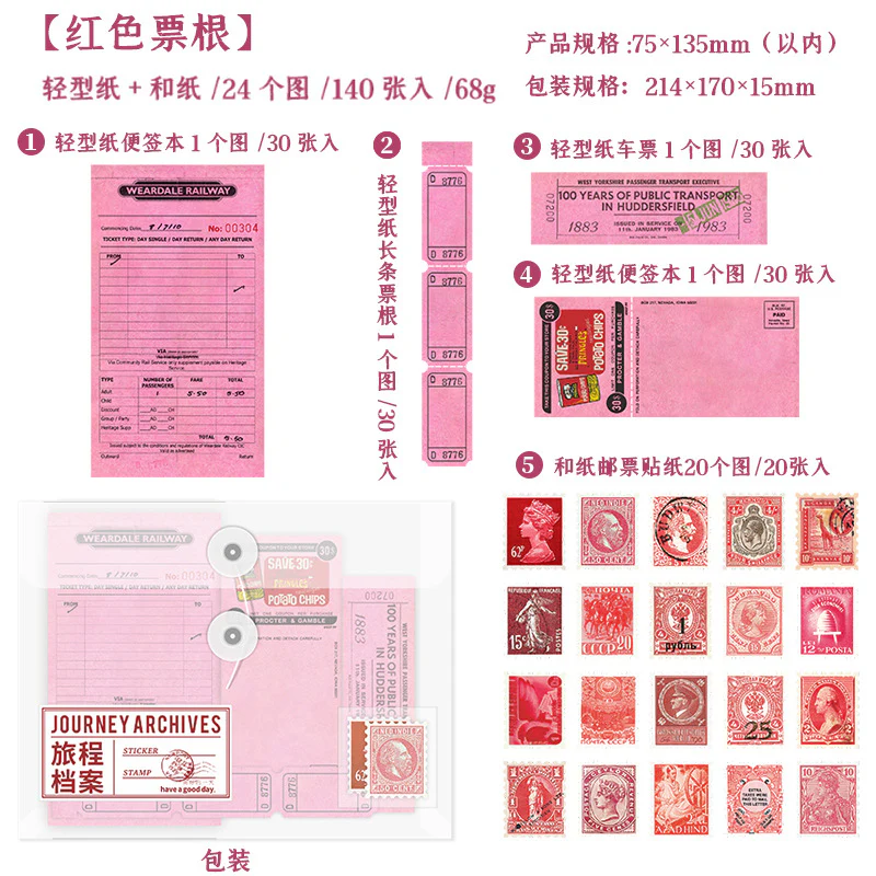 Vintage Journaling Set - Image 6