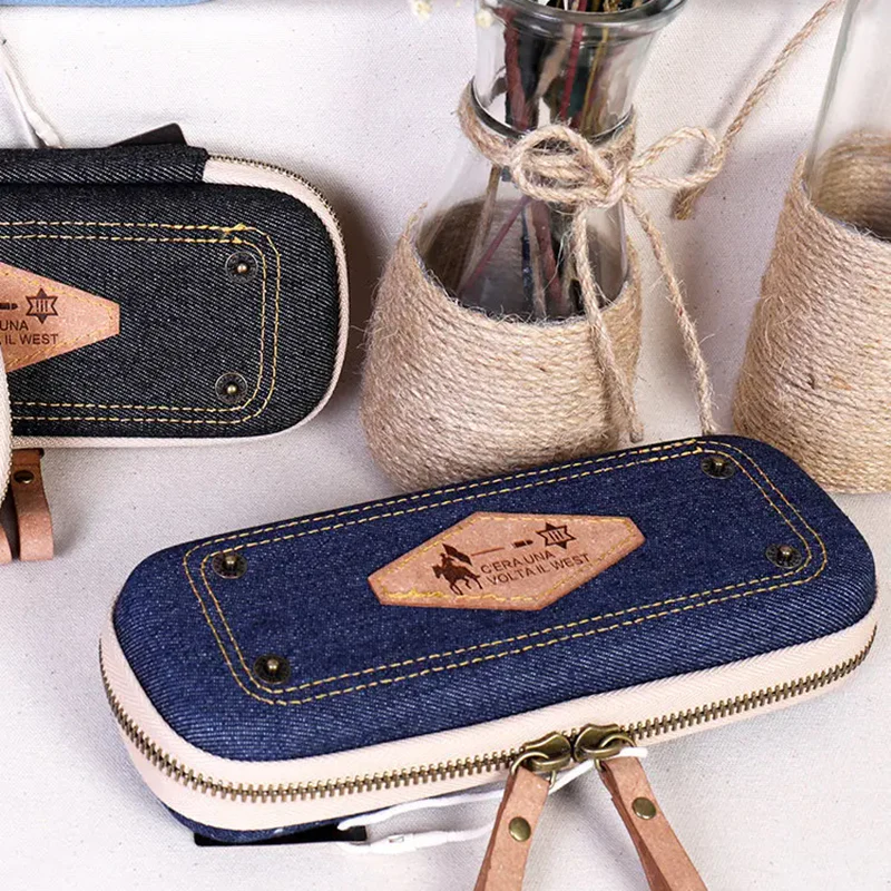 Vintage Retro Cowboy Pencil Case - Image 4