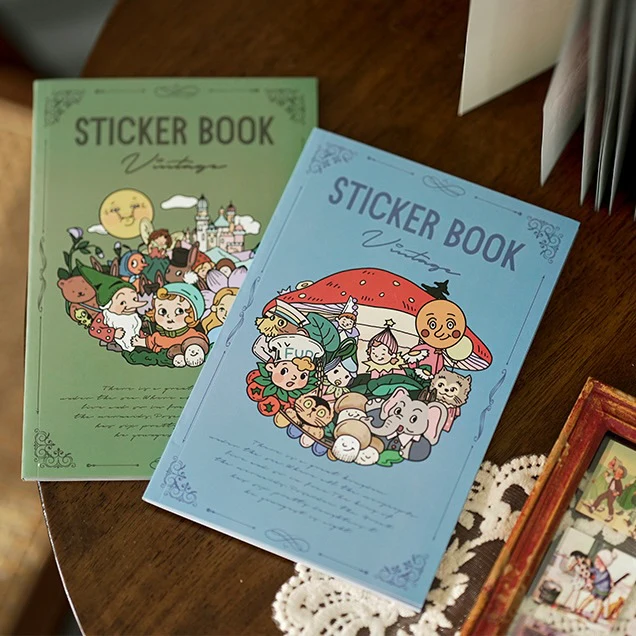 Vintage Sticker Book (20 sheet Included) - Image 3