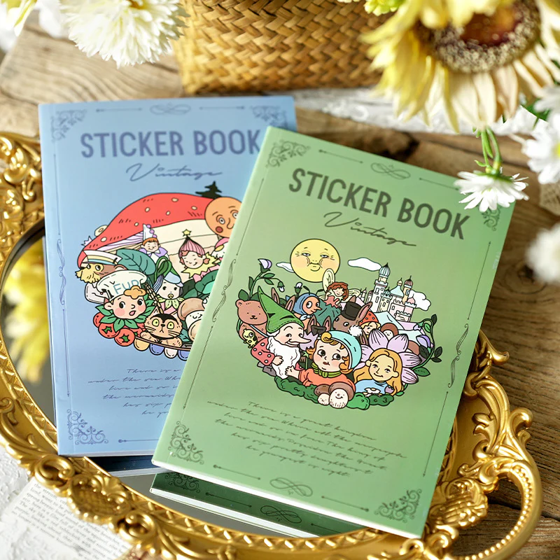 Vintage Sticker Book (20 sheet Included) - Image 6