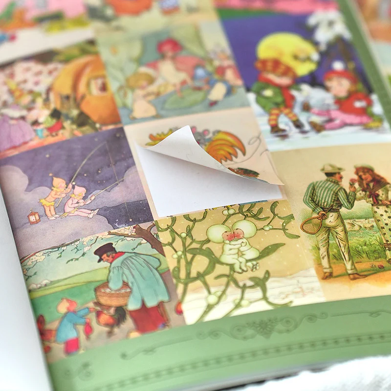 Vintage Sticker Book (20 sheet Included) - Image 7